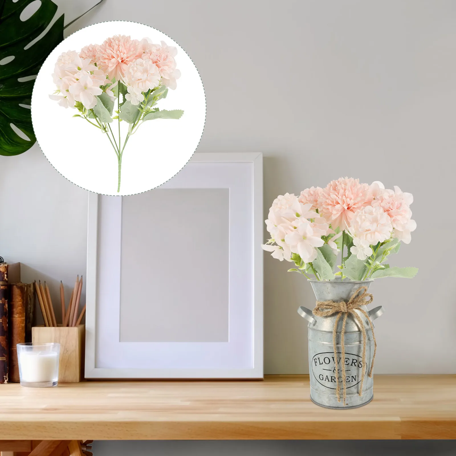 

Artificial Rose Bouquet Wedding Flowers Decor Romantic Bridesmaid Bouquets Plastic Simulation