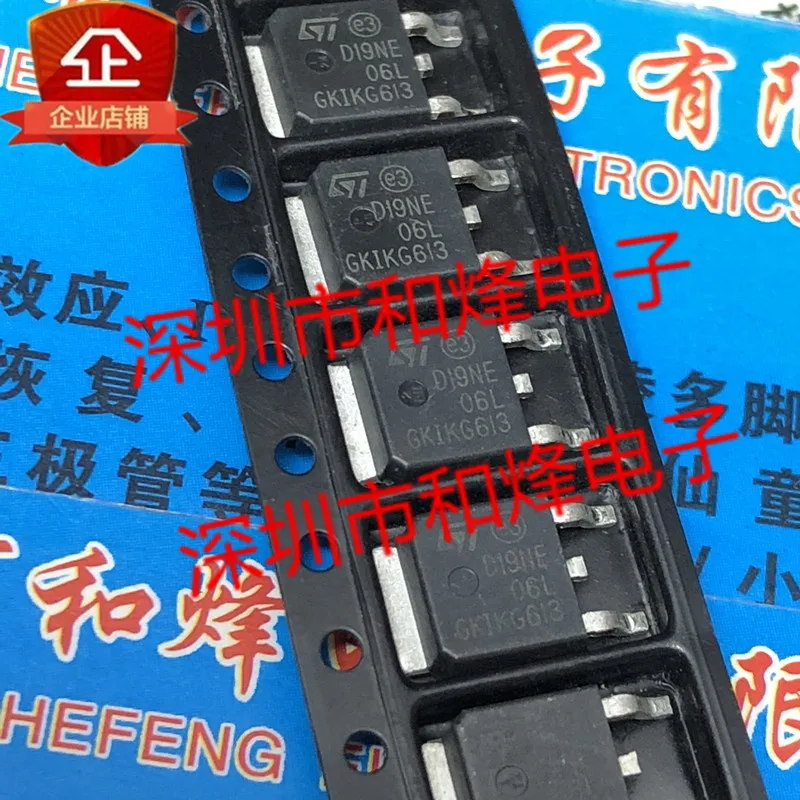 5 pces-10 pces d19ne06l std19ne06l to-252 60v 19a novo e original em estoque