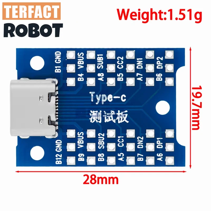 1~10PCS USB-C PD Test  Development Board Compatible Charging Module for Prototyping, Power Monitoring  DIY Electronics EGBO