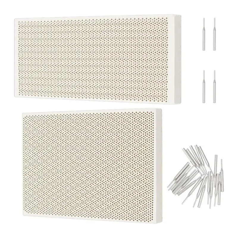 A29F-Honeycomb Welding Plate Rectangular Welding Honeycomb Panel Jewelry Making Tool Set Jewelry Welding