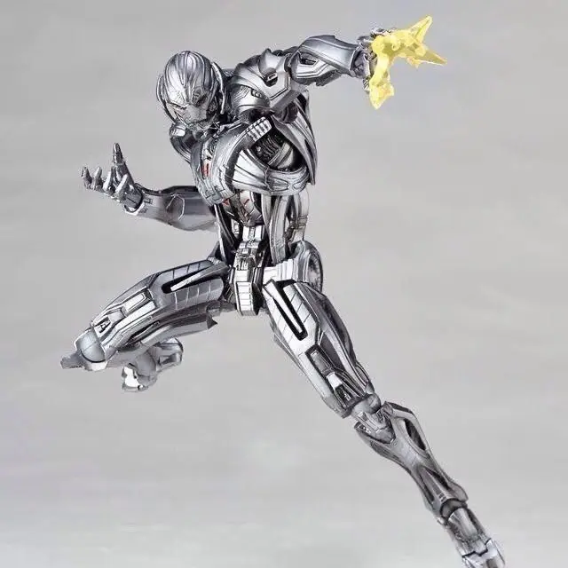 17cm Figurka Akcji Ultron Avengers Kaiyodo Niesamowita Figurka Anime Pvc Ko Modele Personalizowana Statuetka Żołnierza Kolekcjonerska Zabawka Prezent