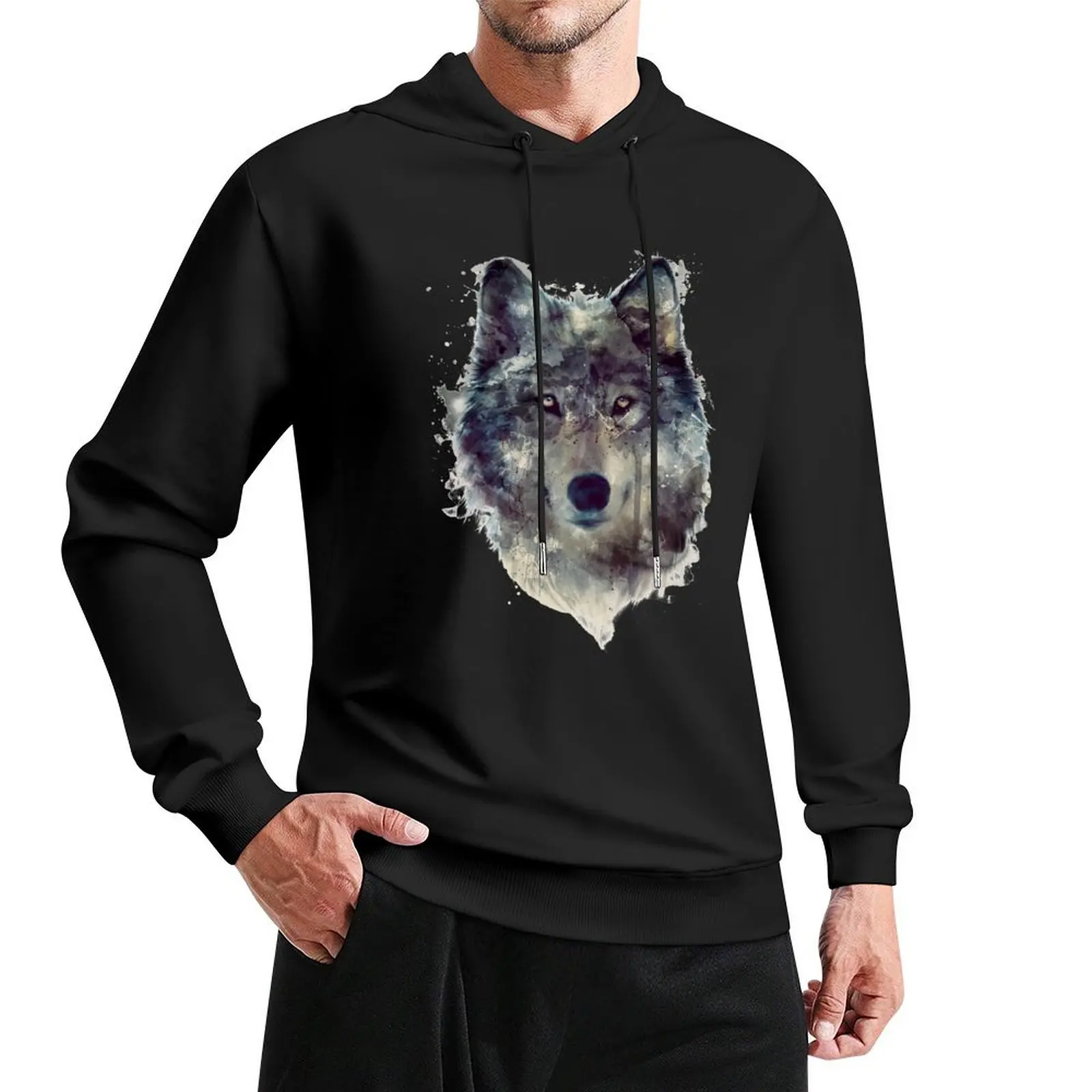 

Wolf // Persevere Pullover Hoodie anime clothing anime clothes men's clothes male clothes hoody