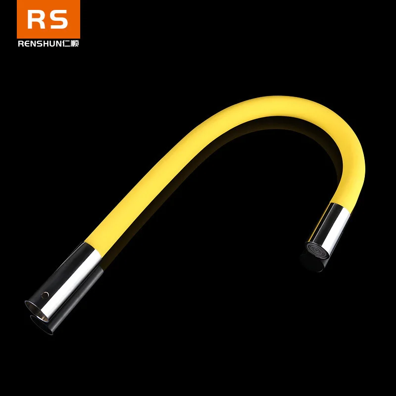 Silicone color universal pipe rotary universal pipe faucet accessories kitchen sink water outlet hose faucet hose