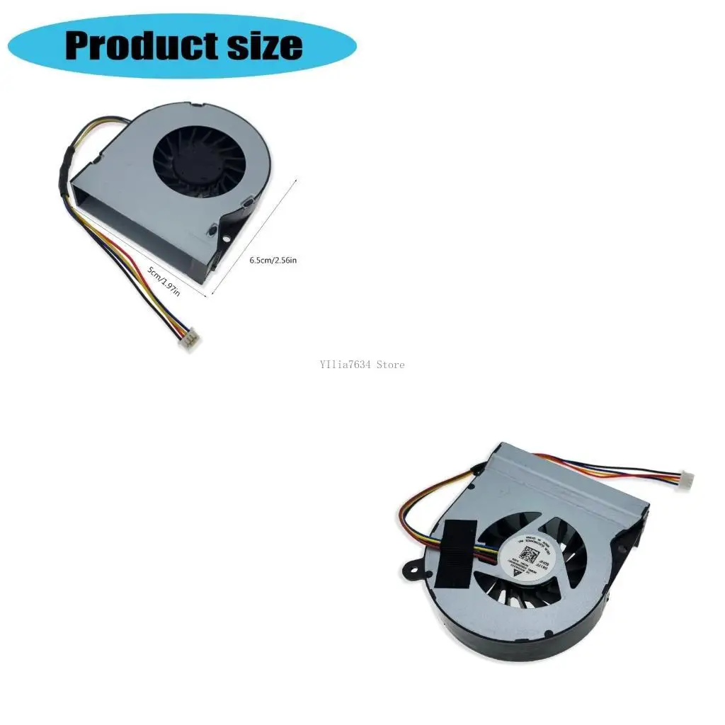 

Laptop CPU Cooling Fan Accessory for Intel Skull NUC6i7KYK Cooler Fan