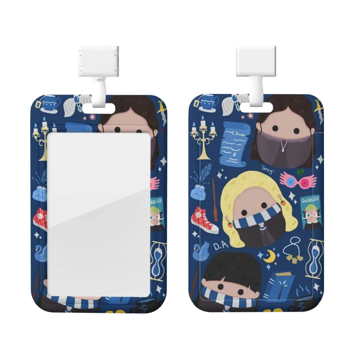 

Custom H-Harries Anime Card Badge Holder Card Holder Men Women Magic Movie Neck Strap ID Credential Holder For Nurse
