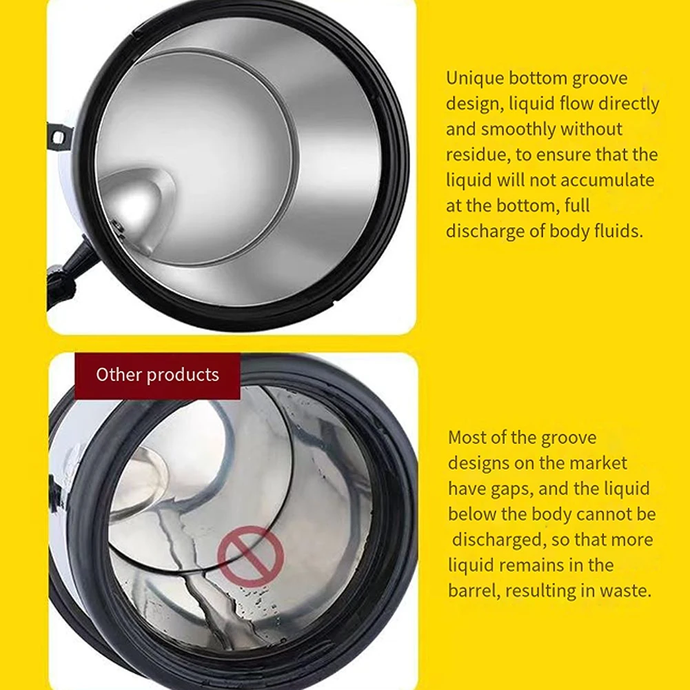 

Stainless Steel Double-Layer Container 6L/8L with Faucet Beverage Dispenser Milk Tea Buckets Ideal for Water Milk Tea and Coffee