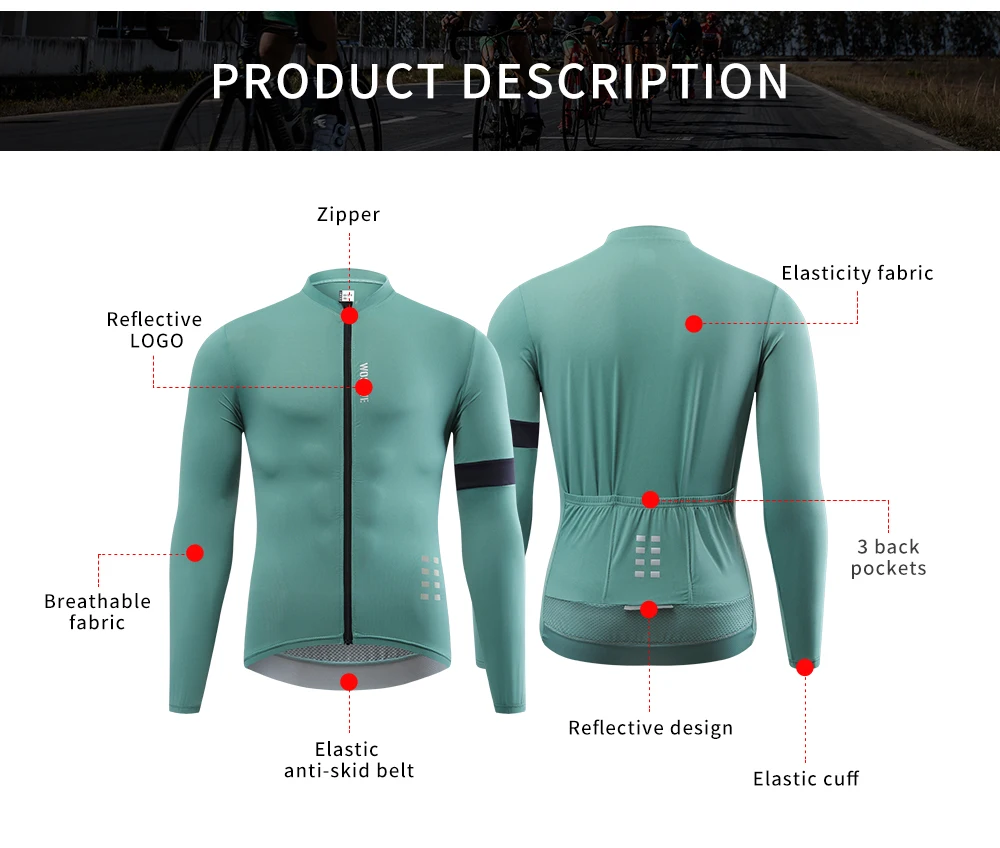 WOSAWE Summer Cycling Jersey MTB Mountain Bike Clothing Men Short Set Ropa Ciclismo Bicycle Wear Clothes Cycling Dress Men