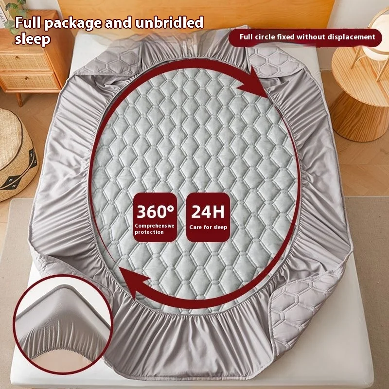 Waterproof Urine-proof Mattress Bed Sheet Machine Machine Washable Cotton Protective Bed Cover Incontinence Elderly Care Nursing