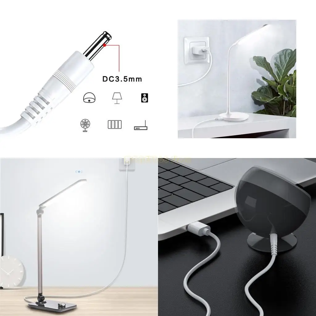 F62C USB ไปยัง BARLEL CABLE CABLE CABLEN