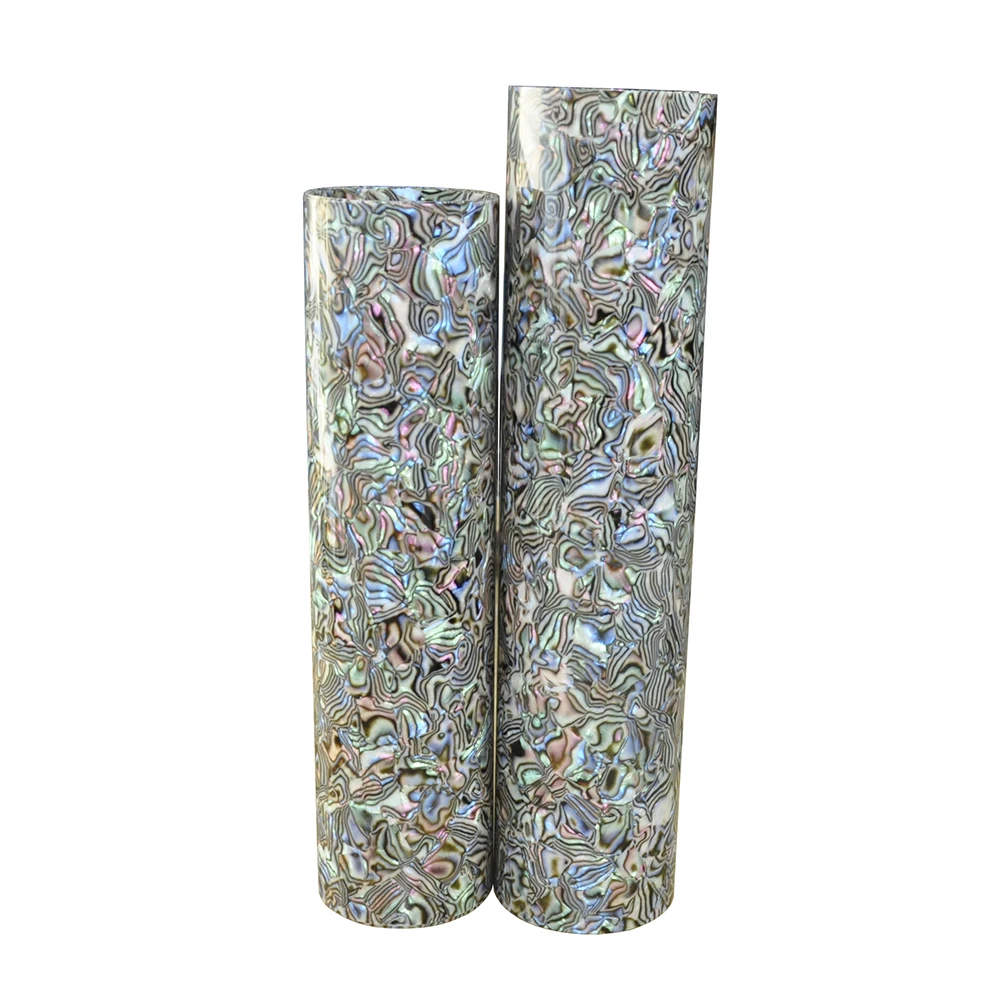 

Gauge 0.5mm Drum Wrap Musical Instrument Deco Sheet Abalone Seashell 10x60'' and 16x60''