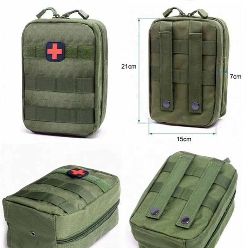 Camo Erste-Hilfe-Kits Reise Aufbewahrung tasche Überleben Hüft tasche Outdoor-Kit