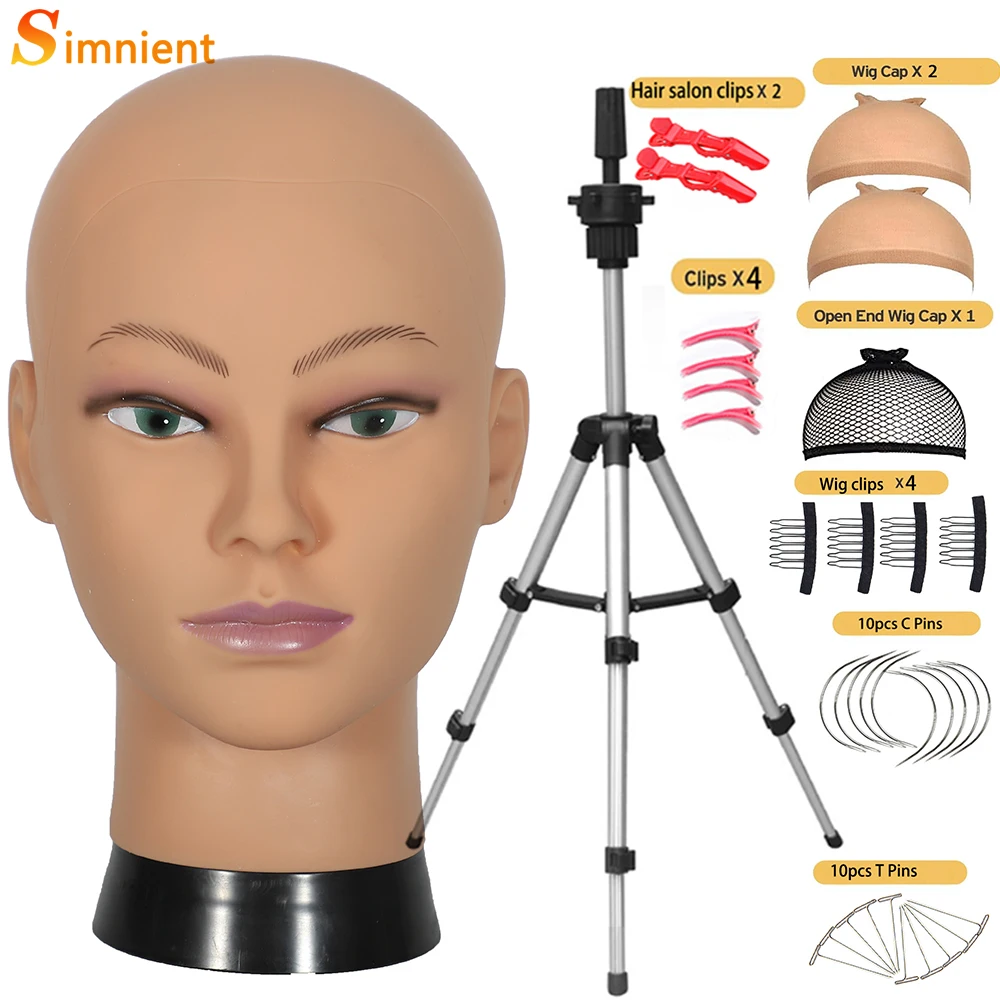 Новая подставка для парика с лысой