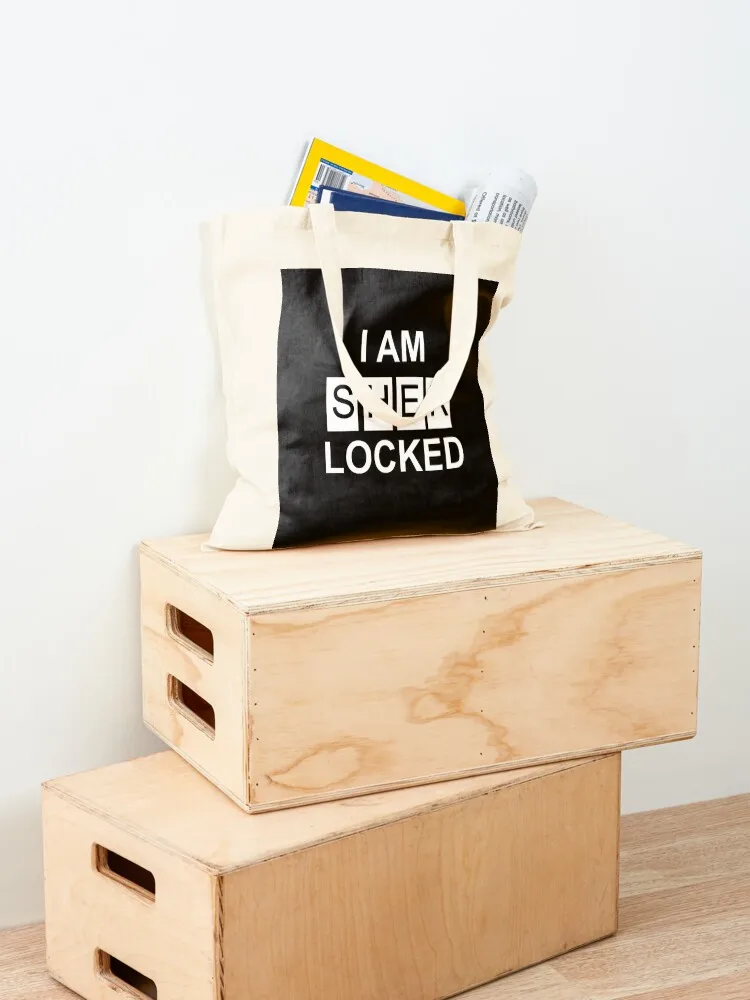 I am Sher- locked (Black) Tote Bag hand bag Handbags women free delivery bags eco pack