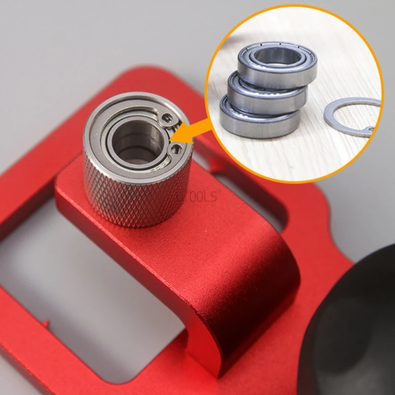 Woodworking Desktop Vertical Drilling Machine Fast and Easy Drilling Tool with Bearing Drill Bit and Drill Sleeve Convenient