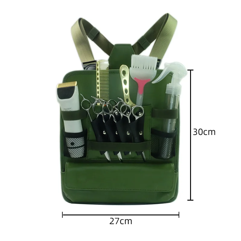 New Hair Kit Pet Shop Multi-Functional Scissors Bag Hair Cutting Shoulders Chest Electric Clipper Bag For Hair stylist