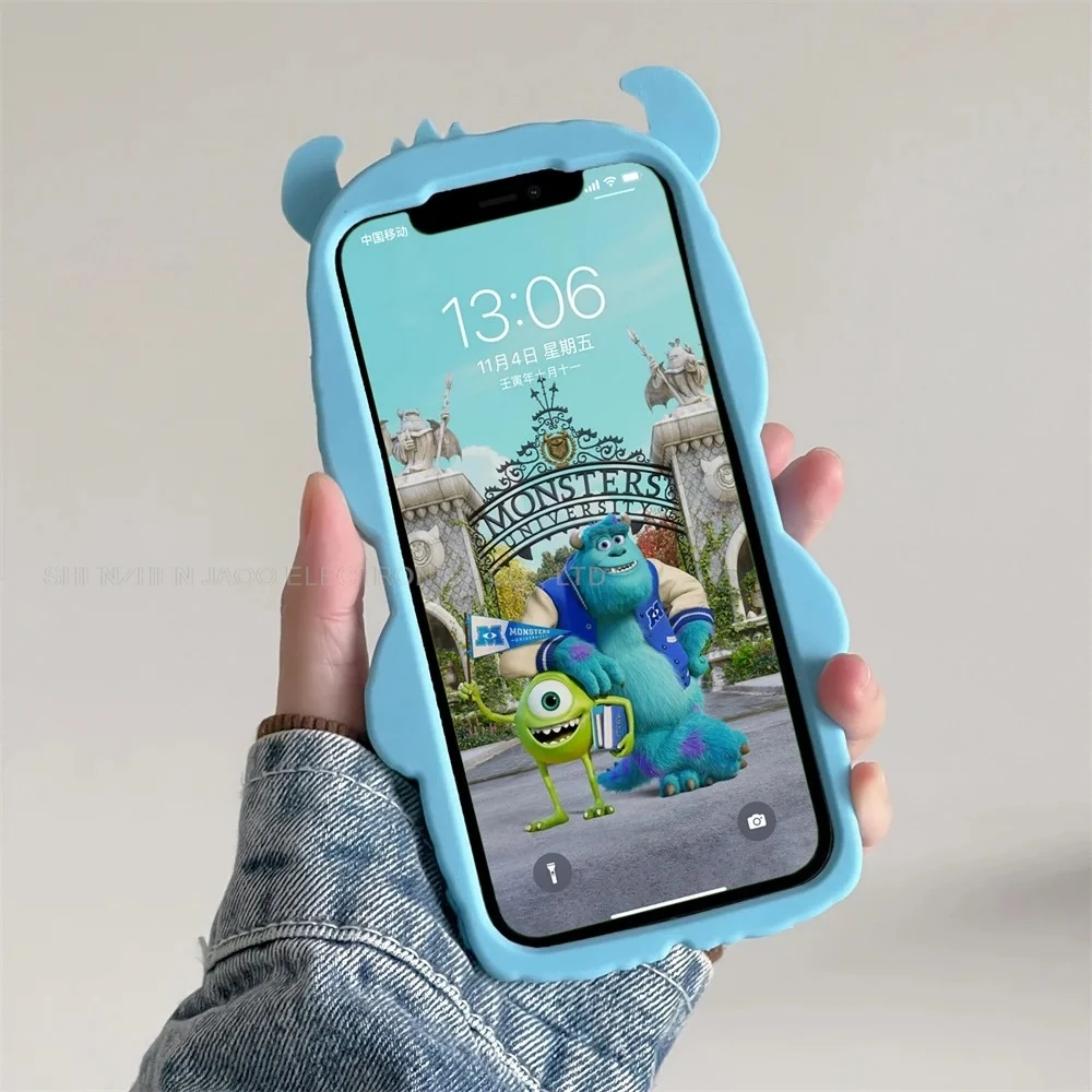 لطيف ثلاثية الأبعاد لعبة من الكارتون قصة سولي الحالات الهاتف لسامسونج غالاكسي S21 FE S23 الترا S24 الترا مكافحة الإفلات لينة غطاء سيليكون #4