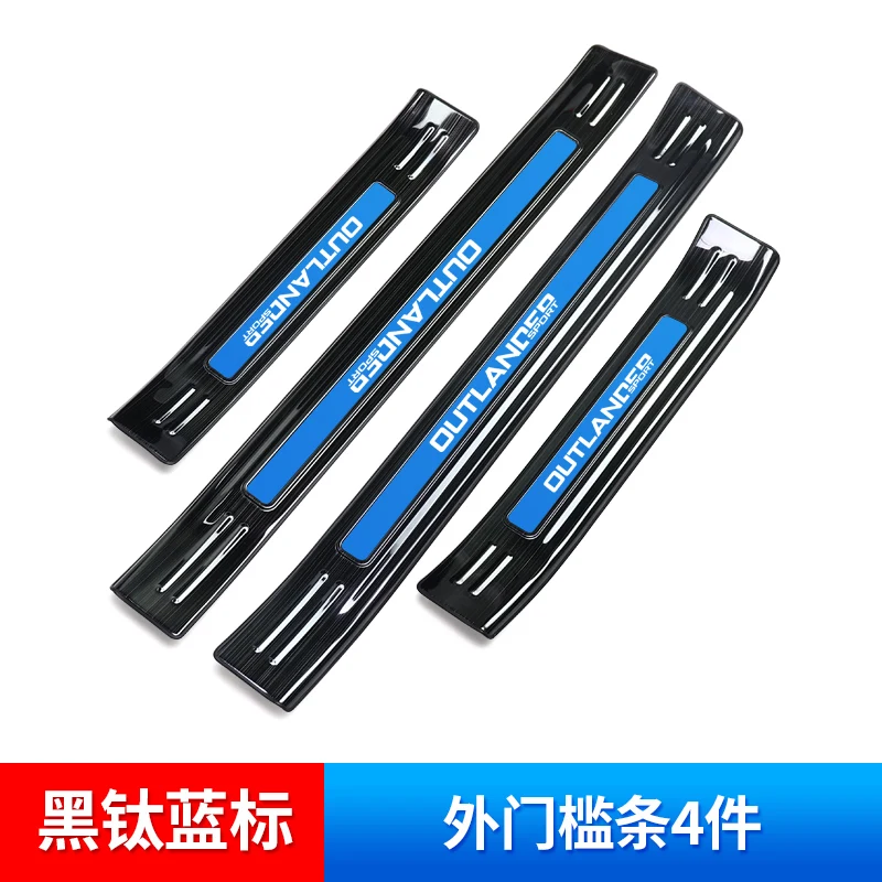 

Car Styling For Mitsubishi Outlander 2013-2014 2015 -2021 Stainless Steel Door Sill Scuff Plate Welcome pedal Car Accessories