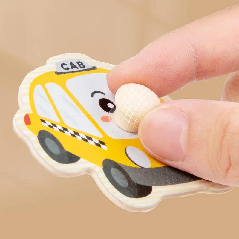 5 個パズルボードおもちゃビルディングブロック DIY 賢いボードコレクションクリエイティブギフト木のおもちゃパズル子供のゲーム