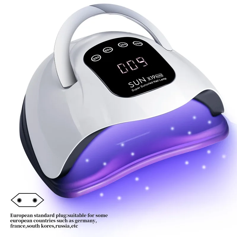 Zon X11/19 Max Uv Led Nagel Drooglamp 320W Professionele UV Nagel Droger Licht Voor Gel Nagels 72 Kralen Snel Uithardende Gel Polish Lamp