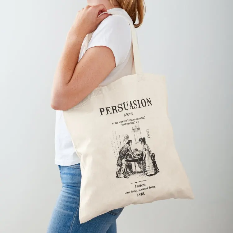 

Persuasion A Novel 1818 Tote Bag shopper bags for women Women's handbag tote bag men's sacs de shopping