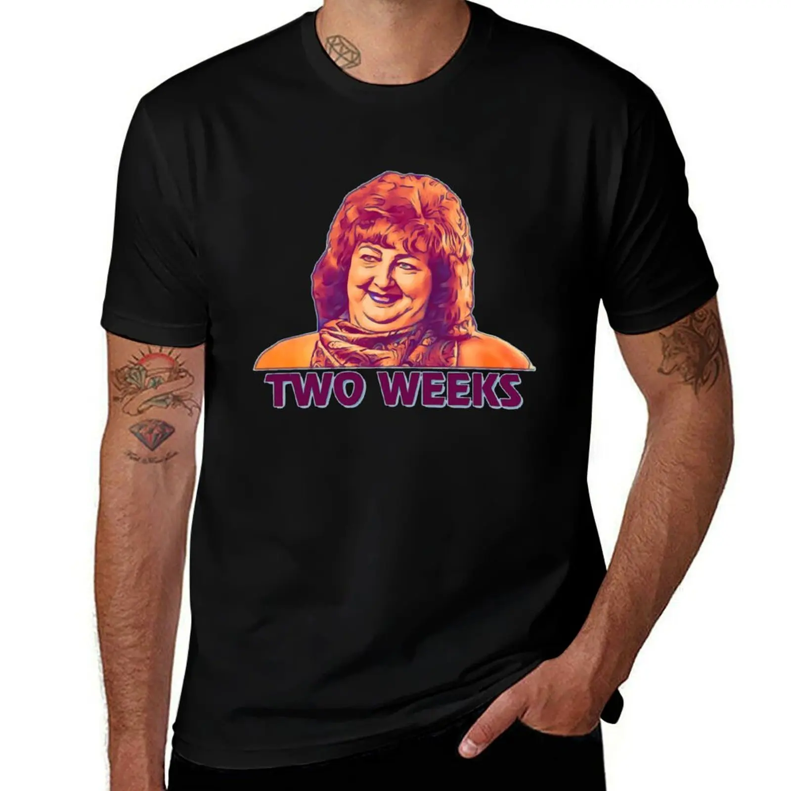 Two Weeks - T-shirt pour femme avec impression Street Art, Total Recall