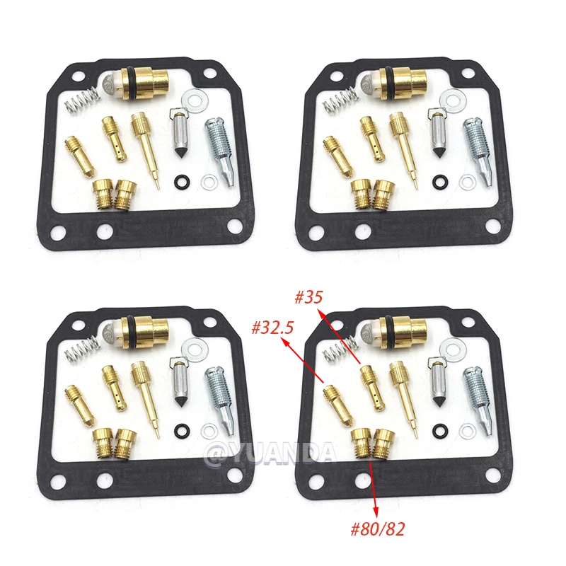 Motorcycle Carburetor Repair Kit for YAMAHA XJ 400 XJ400 1981-1984 XJ400D Carb Rebuild Parts