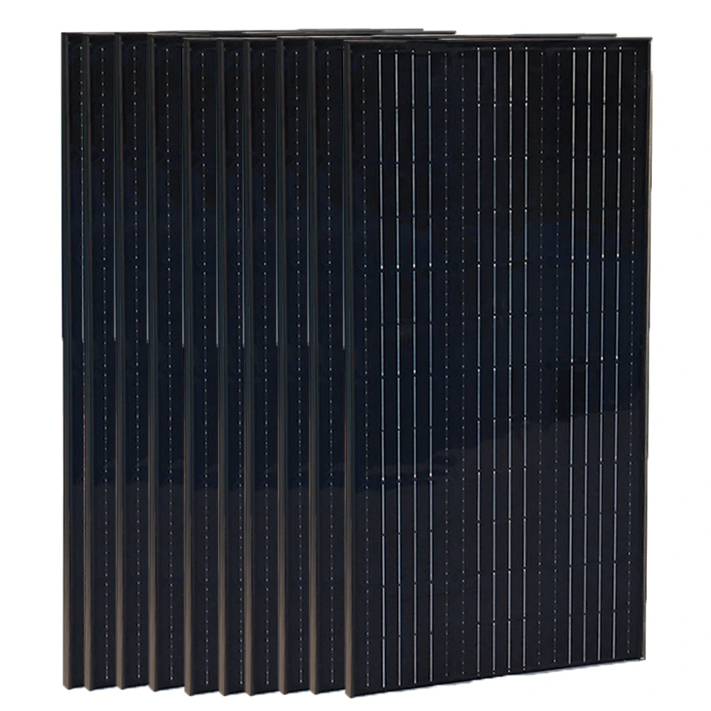 

BOGUANG Solar Panel Module Rigid SolarPanel 100W -200W-400W 1000W (1-10 pcs PET panel solar ) 18V Photovoltaic Cell charging