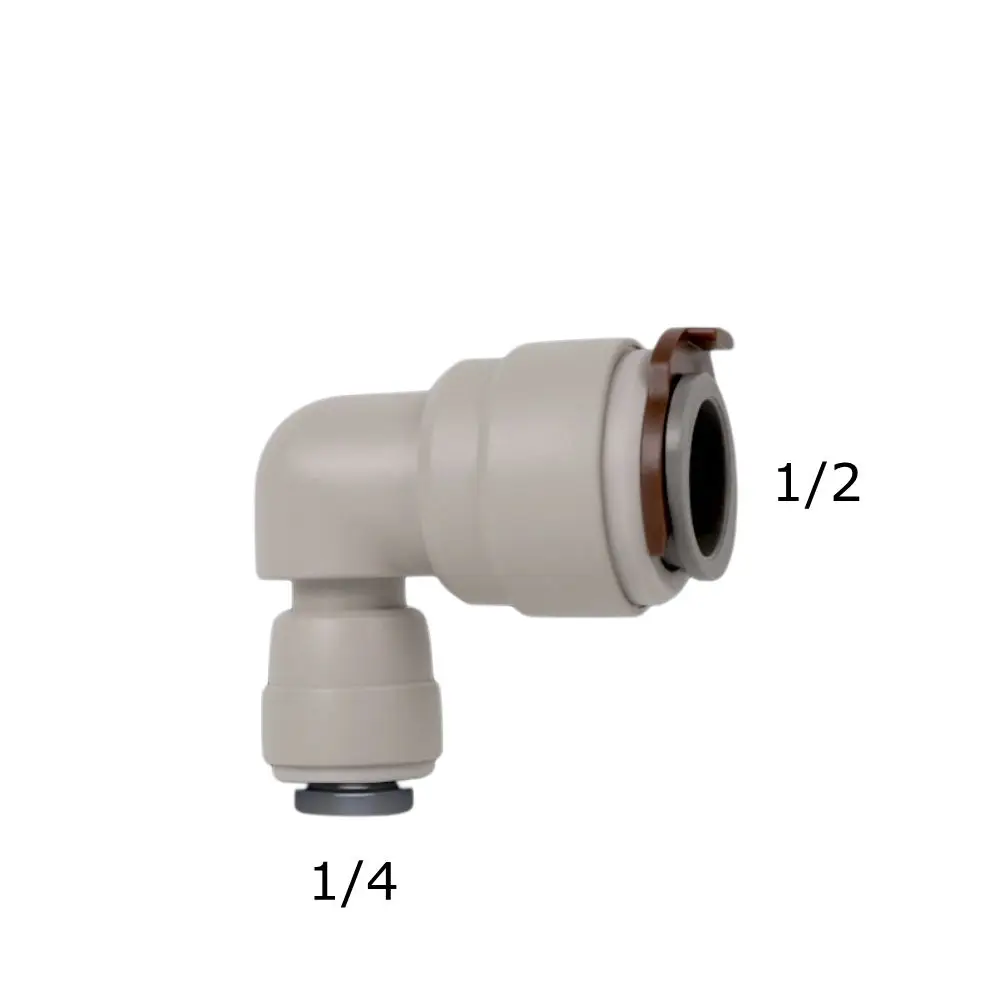 90 Degree Elbow RV Water Fitting Male Female Thread 1/2 POM Hose PE Pipe Connector RO Water Filter Reverse Osmosis Parts