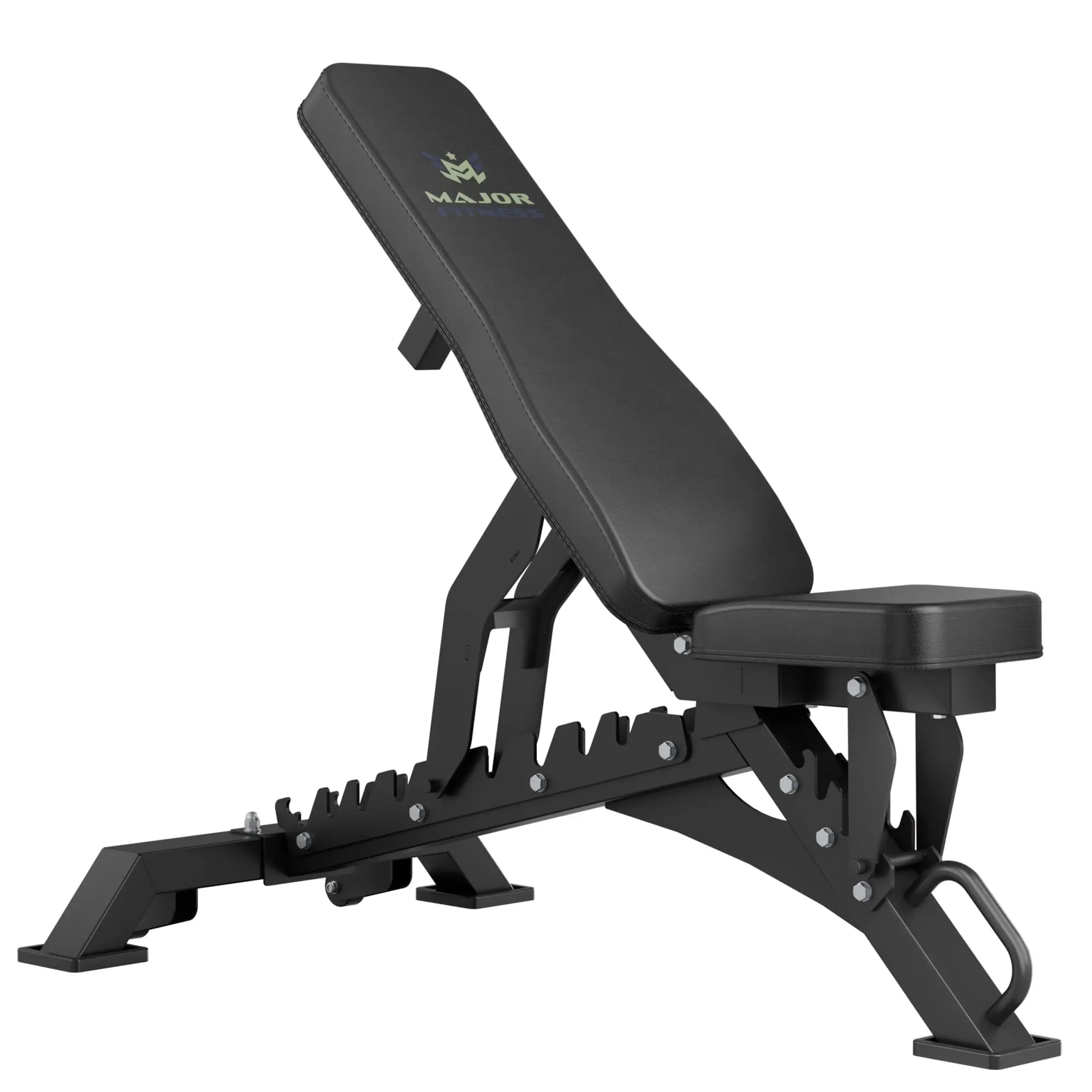 MAJOR FITNESS Weight Bench - 1300LBS Weight Capacity and 36 Adjustable Positions Strength Training Bench for Garage and