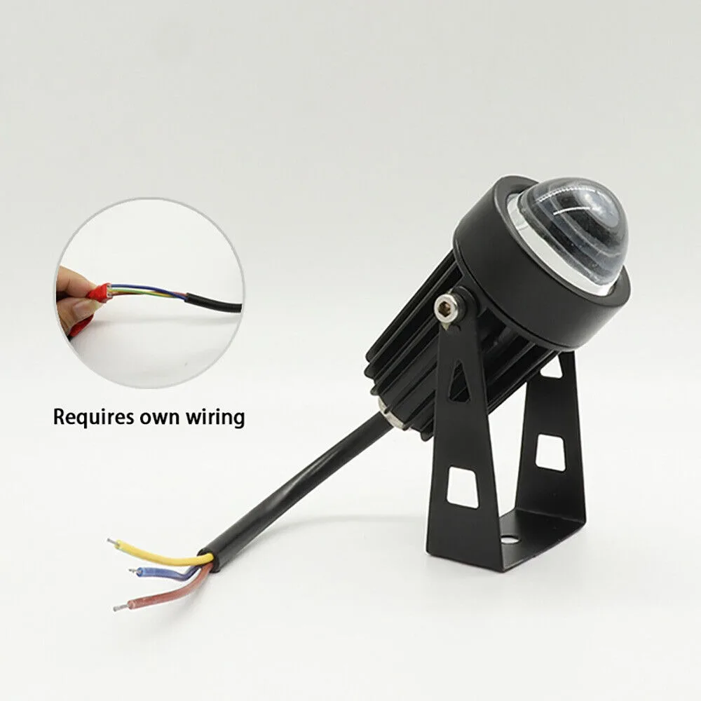 Portable Waterproof LED Lawn Light Narrow Beam Outdoor Floodlights Wall Washer Outdoor Light Spot Lamp
