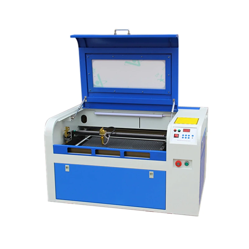 6040/4060 Touch Screen Offline Working System Optional Co2 Laser Engraving Cutting Machine With CW3000 Water Chiller Rotary Axis