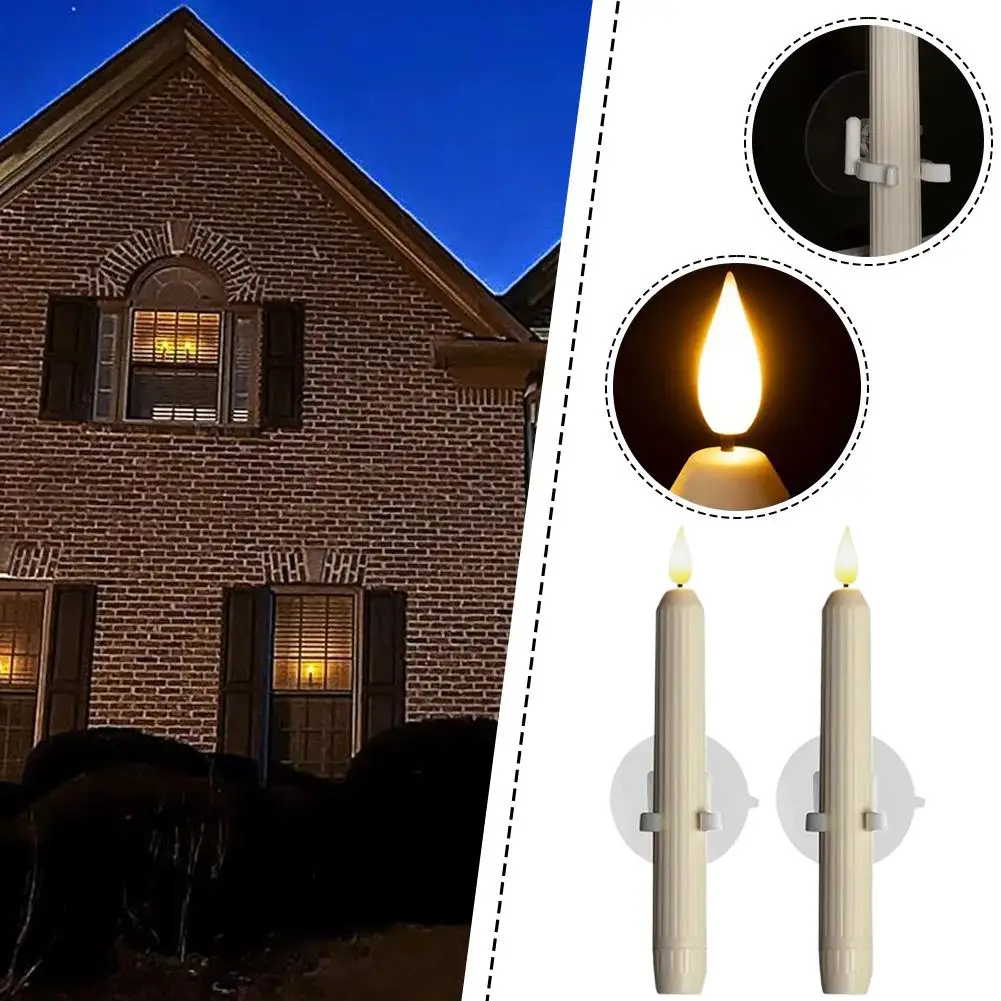 أضواء الشمسية المنزلية في الهواء الطلق فناء ضوء LED الشموع الشريط مع الاستشعار الاستشعار نافذة الشموع الإضاءة التلقائية