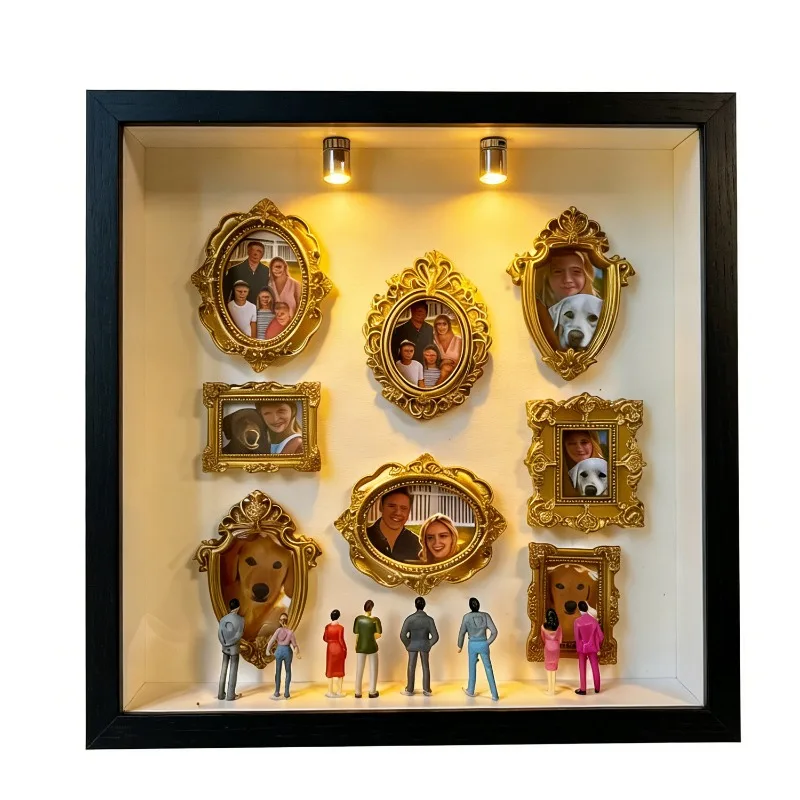 DIY Mini Museum Silhouette Shadow Box Kit