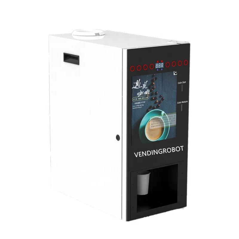 new design with touch button  coffee tea vending machine with cup dispenser  WF1-303V-A