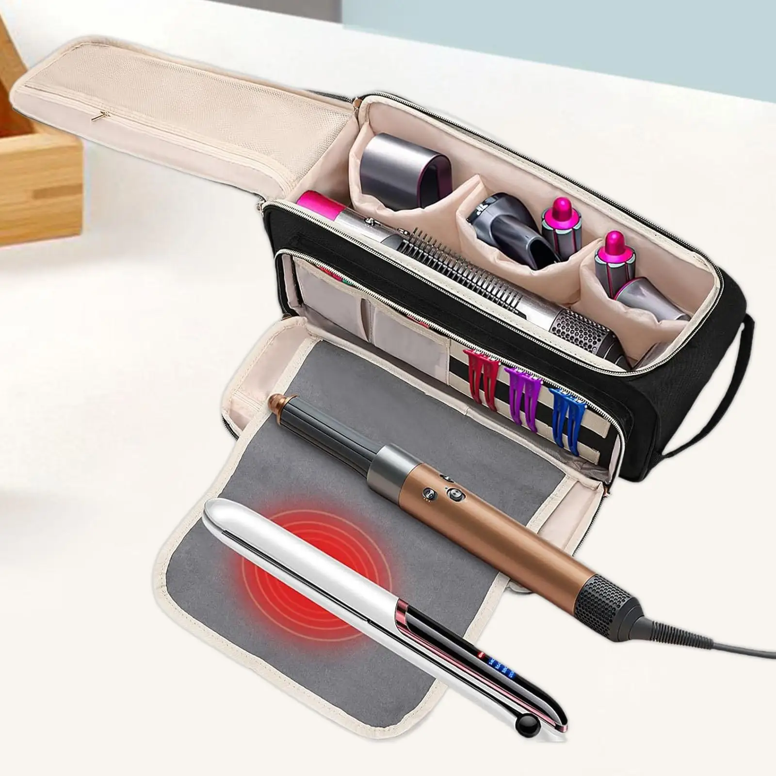 

Travel Storage Bag for Hair Dryer Portable for Business Trip Hotel Women