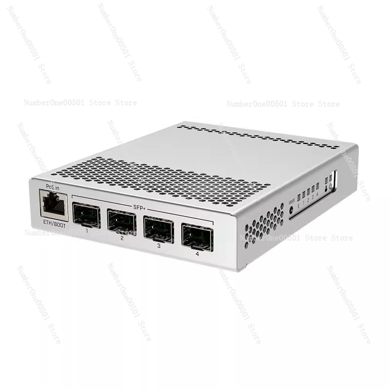 CRS305-1G-4S+IN 10 Gigabit Five Port Intelligent Network Management Switch Metal Redundant Power Supply