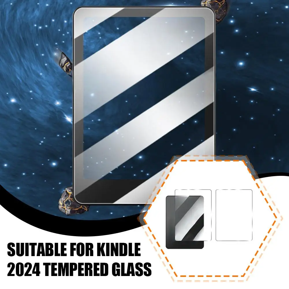 1/2/3pcs Tempered Glass Film For Kindle Paperwhite/Colorsoft 2024 7 Inch E-book Readers HD Anti-Scratch Screen Protection F J1W4