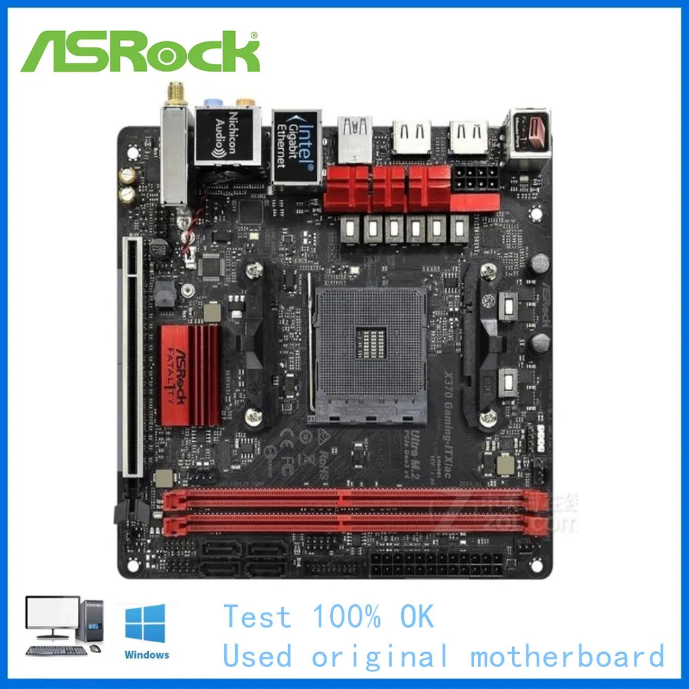 

Материнская плата X370 Gaming-ITX/ac AM4 DDR4