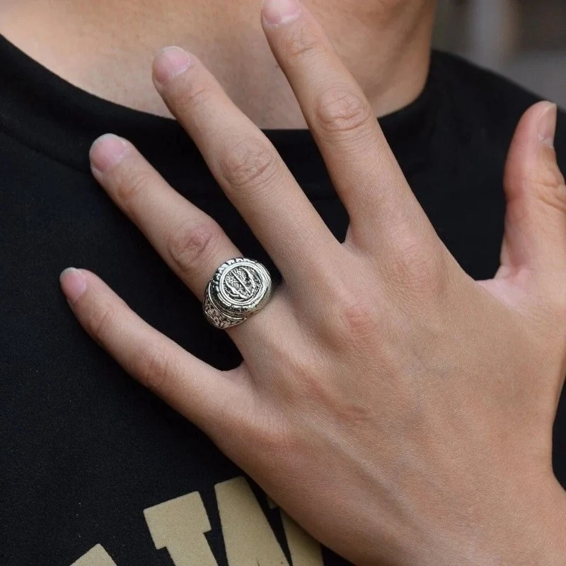 Star Wars Metal Rings Anime Character Makeup Party Decoration Props Men Women Rings Cos Peripheral Series Props Birthday Gifts