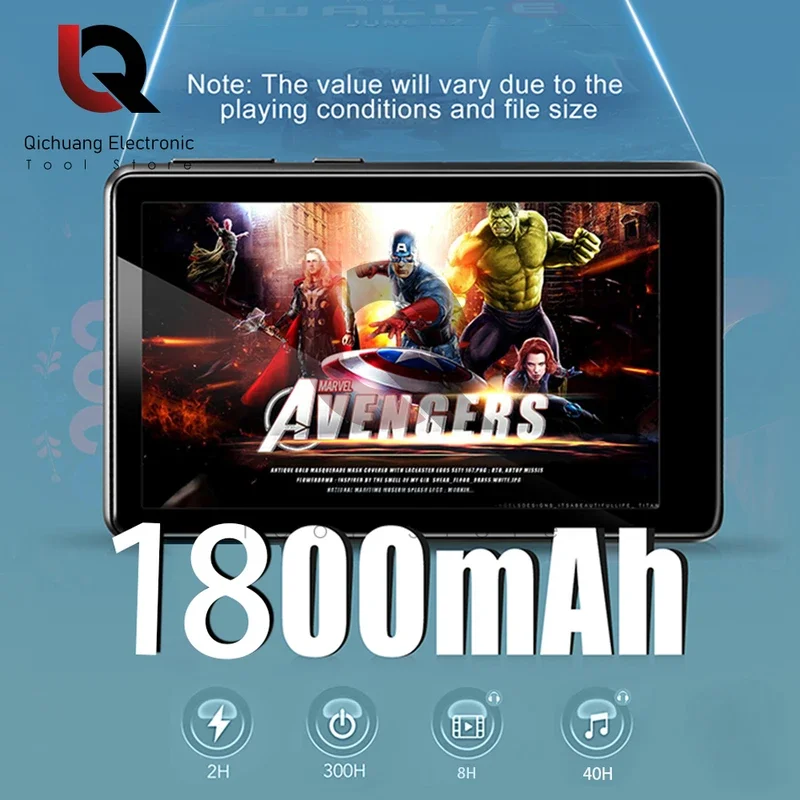 1 قطعة 4.0 بوصة M9 المحمولة واي فاي مشغل MP4 اللمس مع بلوتوث وواي فاي MP3 MP 4 مشغلات الموسيقى يدعم لغات متعددة