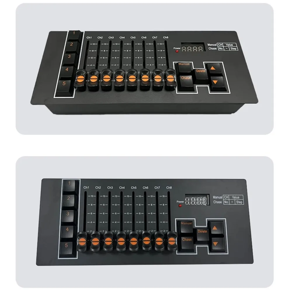 Stage Lights Mini DMX Console DMX512 Machine LED Moving Head Lighting Controller Battery Powered For Wedding Wireless LED Par