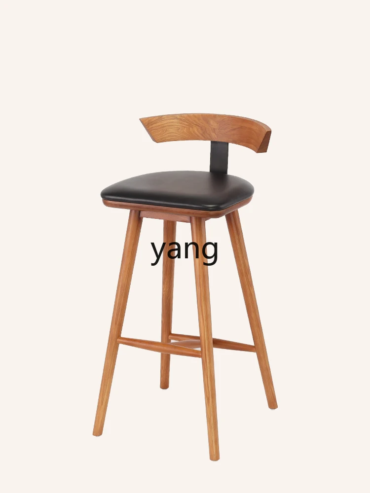 Yhl Stool Light Luxury Modern Minimalist Bar Chair Bar-Stool Home Rotating Chair