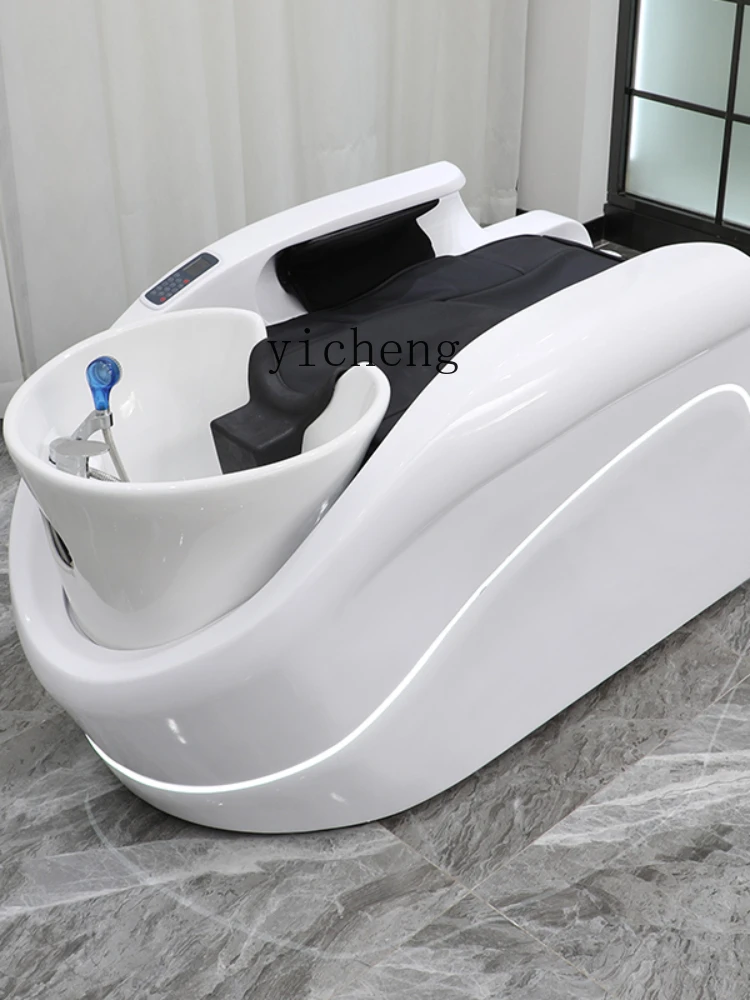 Zc New Smart Full Electric Massage Shampoo Bed High-End Beauty Salon Hair Saloon Dedicated Hair Salon Thai Style Flushing Bed