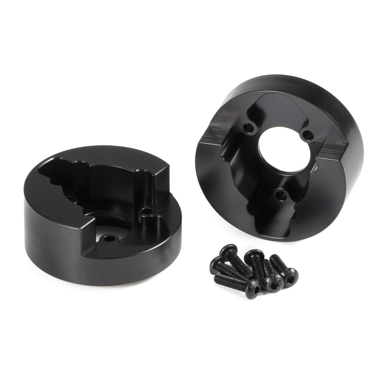 Peso de nudillo de Portal de compensación baja de latón, 2 uds., negro, para eje delantero Vanquish VS4-10 Ultra Currie Portal F9