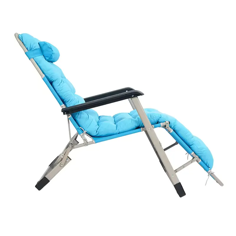 Outdoor Garden Sun Lounger Modern Leisure Folding zero Gravity Chair Five-speed Adjustable Chaise Lounge With Foot Restpromote s