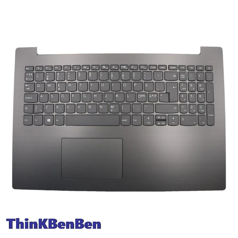 NDC Nordic Keyboard Iron Gray Upper Case Palmrest Shell Cover For Lenovo ideapad 330 15 IGM AST IKB 5CB0R16697