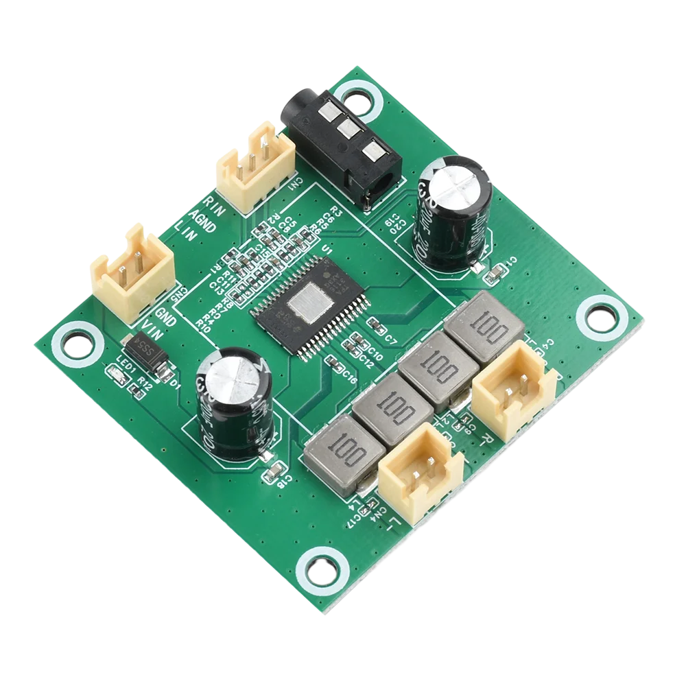 

TPA3116 DC 5V-26V Audio Amplifier Board 50W+50W 2.0 Channel Digital Class-D Stereo Sound Board Power Amplifier Module