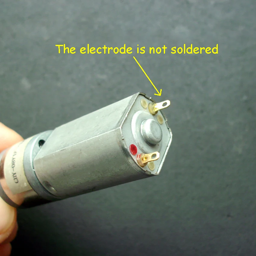 DC5-24V 22-45RPM 30mA 180 Precision Geared Motor Reduction Ratio 195:1 Metal Gearwheel Carbon Brush Micro Motor Deceleration