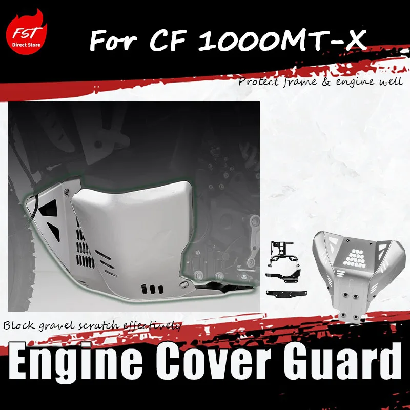 For CF 1000MT-X Specialized Modification Accessory Guard Plate Engine Guard Plate Composite Pressing Model Guard Plate