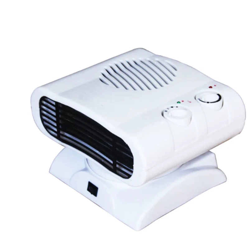 Heater Household Energy-saving Mini Shaking Head Electric Heating Cooling and Heating Small Air Conditioning Hot Air